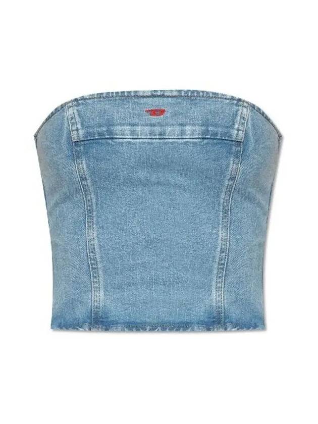 De-Ville Denim Sleeveless Light Blue - DIESEL - BALAAN 2