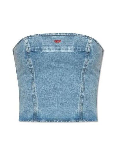 De-Ville Denim Sleeveless Light Blue - DIESEL - BALAAN 2