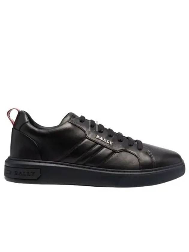 New Maxim Low Top Sneakers Black - BALLY - BALAAN 2