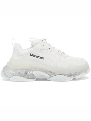 Triple S Triple Clear Airsole Mesh Sneakers White - BALENCIAGA - BALAAN 1