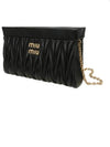 Materasse Nappa Clutch Bag Black - MIU MIU - BALAAN 3