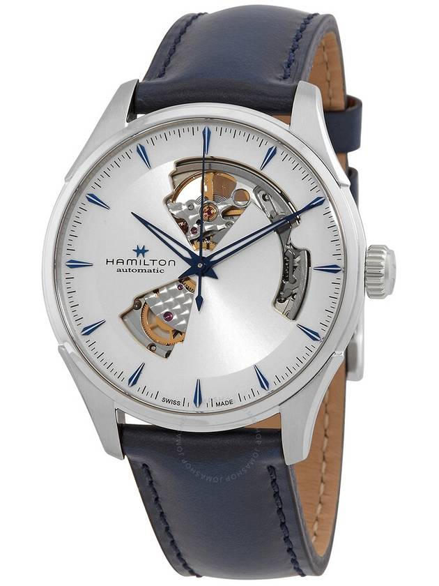 Jazzmaster Open Heart Auto Watch Navy - HAMILTON - BALAAN 2