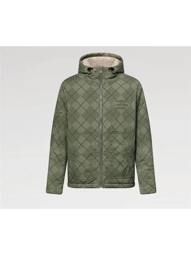 Reversible nylon and fleece windbreaker 1AGIOD - LOUIS VUITTON - BALAAN 2