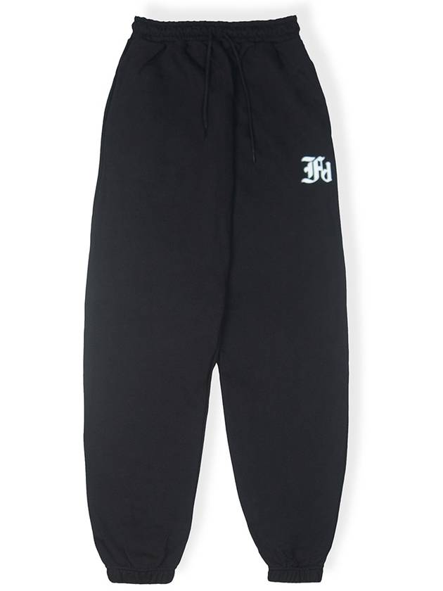 FD symbol jogger pants black - FOREEDCLUB - BALAAN 1