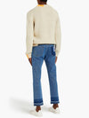 MCQ Slimfit appliqued denim jeans - ALEXANDER MCQUEEN - BALAAN 3