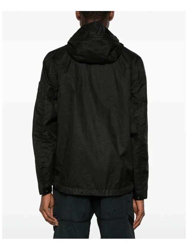 Membrana 3L TC Hooded Jacket Black - STONE ISLAND - BALAAN 5