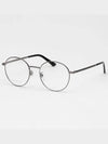 Eyewear Round Metal Eyeglasses Ruthenium - GUCCI - BALAAN 4