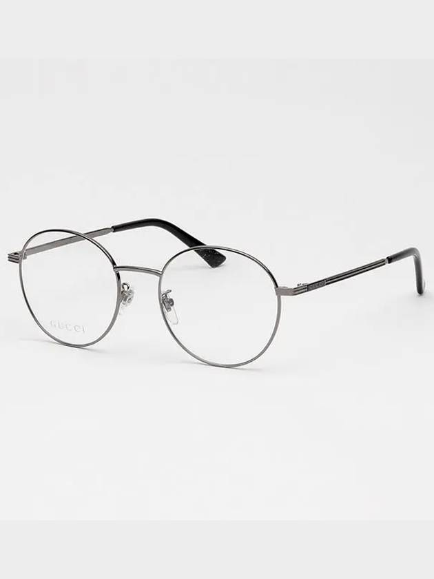 Eyewear Round Metal Eyeglasses Ruthenium - GUCCI - BALAAN 9