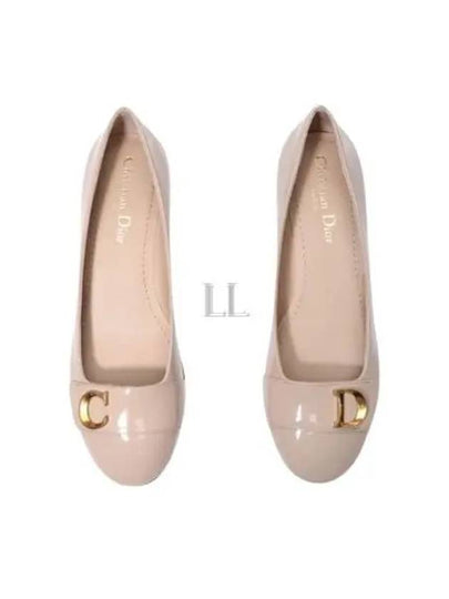 C'est Patent Leather Ballet Flat Nude - DIOR - BALAAN 2