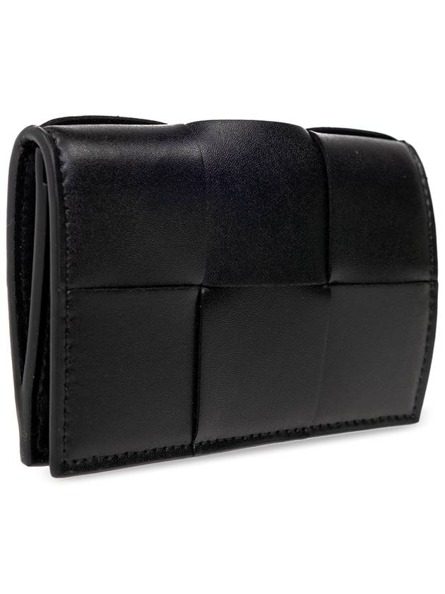 Cassette Business Card Wallet Black - BOTTEGA VENETA - BALAAN 5