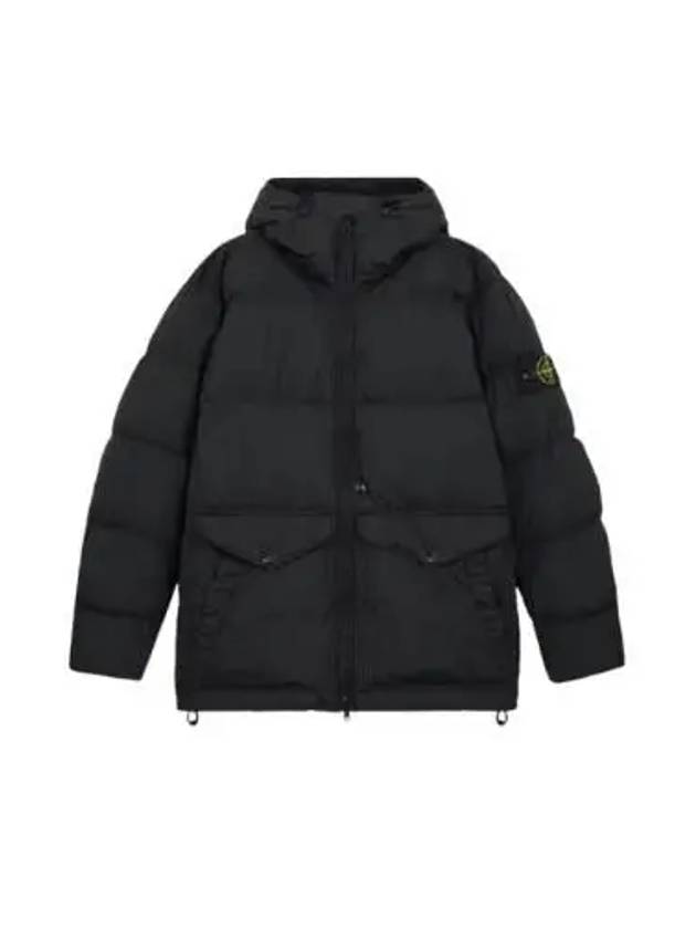 Crinkle Reps Re-Nylon Down Padding Black - STONE ISLAND - BALAAN 2