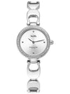 Park Crystal Quartz Watch Silver - COACH - BALAAN 5