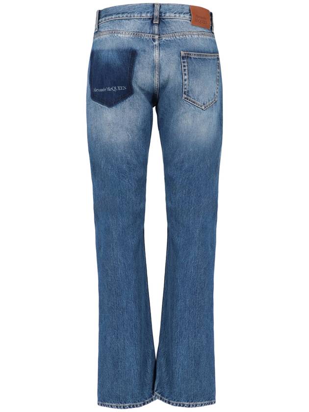 Denim Straight Pants 794082QYAA54211 - ALEXANDER MCQUEEN - BALAAN 3