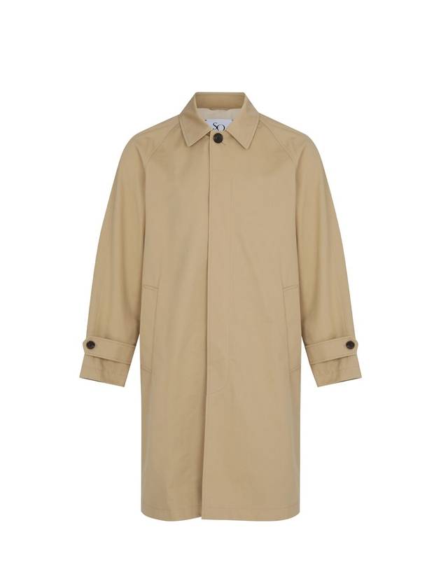 Men's Balmacan Trench Coat Beige SW21PCO01BI - SOLEW - BALAAN 2