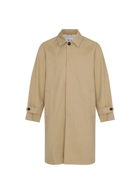 Men's Balmacan Trench Coat Beige SW21PCO01BI - SOLEW - BALAAN 1