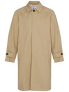 Men's Balmacan Trench Coat Beige SW21PCO01BI - SOLEW - BALAAN 1