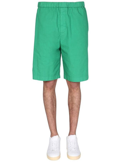 Men's Bermuda Shorts Green - JIL SANDER - BALAAN 2