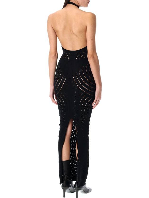 MESH HALTER NECK LONG DRESS - MISBHV - BALAAN 2