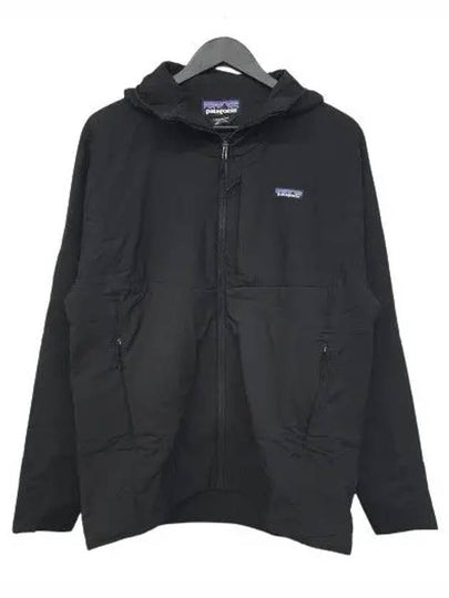 Nano Air Logo Patch Zipper Hooded Jacket Black - PATAGONIA - BALAAN 2