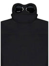 Shell R Goggle Hooded Jacket Black - CP COMPANY - BALAAN 7