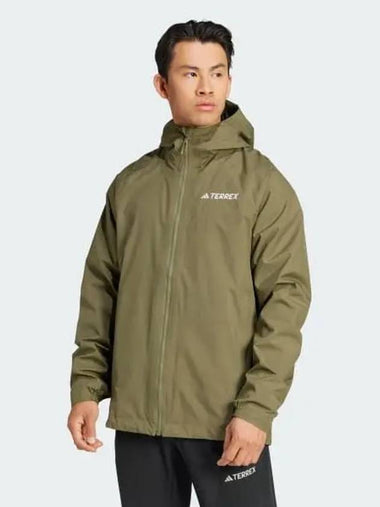 Terex Multi 2L Rain Ready Jacket Men s Olive Strata IW8884 740303 - ADIDAS - BALAAN 1