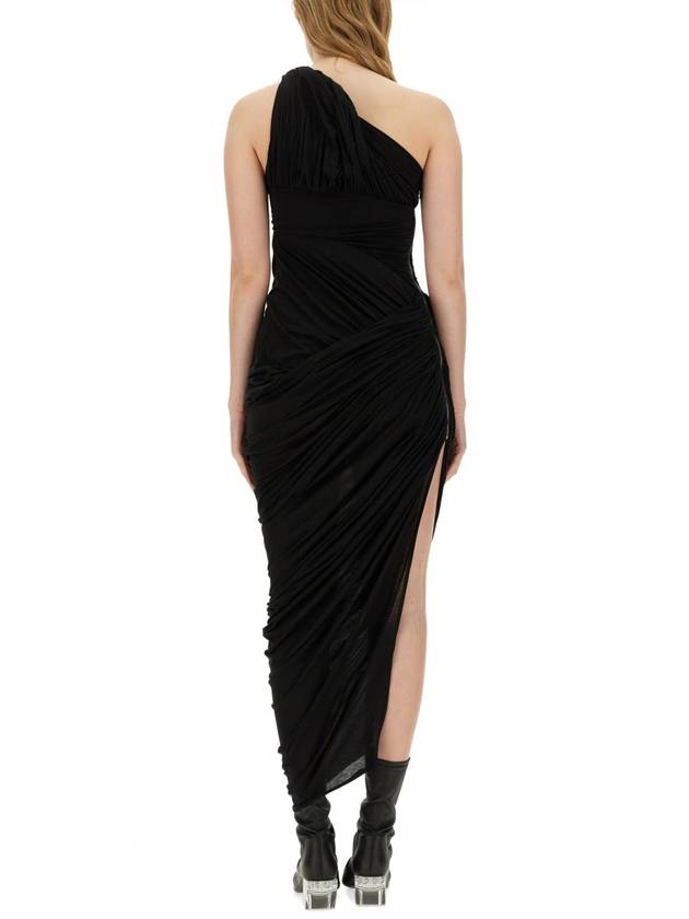 DRESS WITH SLIT - RICK OWENS - BALAAN 3