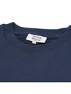 Chillax Patch Regular Sweatshirt Ink Blue - MAISON KITSUNE - BALAAN 5