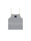 Striped Jersey Triumph Sleeveless Off White Navy - CELINE - BALAAN 2