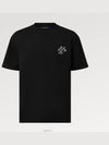 Signature Short Sleeve T-Shirt Black - LOUIS VUITTON - BALAAN 2