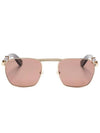 Eyewear Premiere de Pilot Frame Sunglasses CT0428S - CARTIER - BALAAN 1