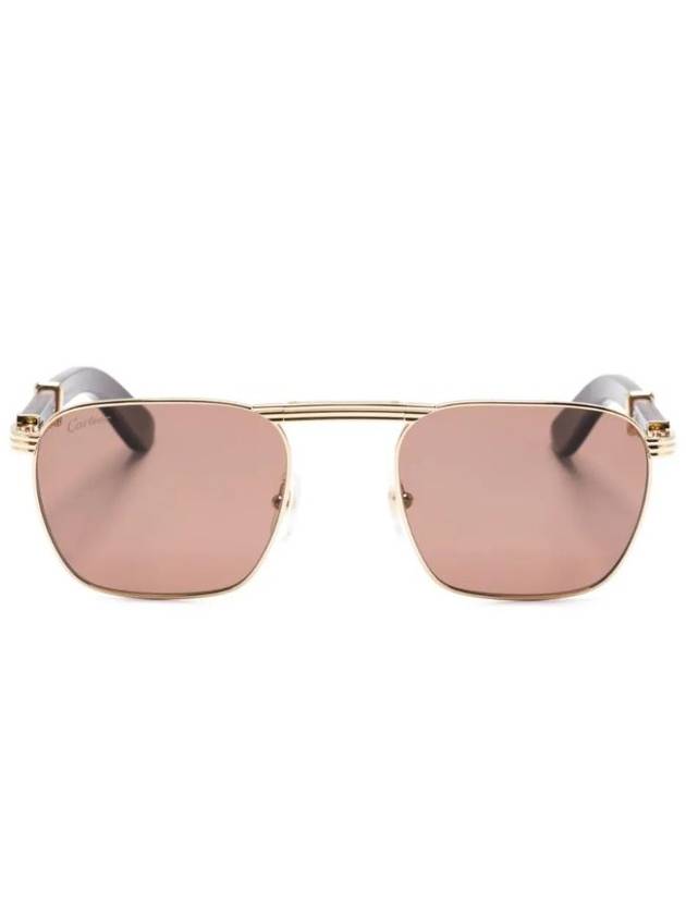 Eyewear Premiere de Pilot Frame Sunglasses CT0428S - CARTIER - BALAAN 1