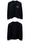 Jersey Sweatshirt Black - FENDI - BALAAN 5