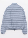 Women's Lans Lightweight Short Down Padded Jacket Light Blue - MONCLER - BALAAN 3