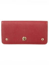 Rowe Calf Leather Long Wallet Red - BURBERRY - BALAAN 2