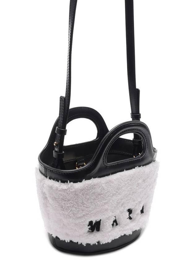 Micro Deboss Logo Tote Bag White - MARNI - BALAAN 4