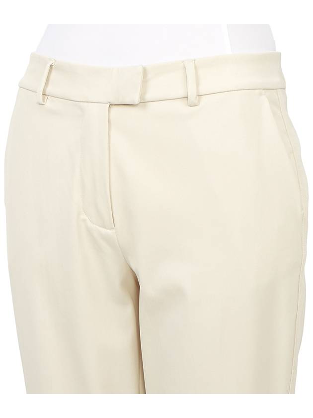 Women's Lux 4 Way Stretch Twill Straight Pants Beige - G/FORE - BALAAN 9