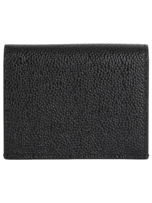 RWB Tab Pebble Grain Fold Card Wallet Women s Half - THOM BROWNE - BALAAN 1