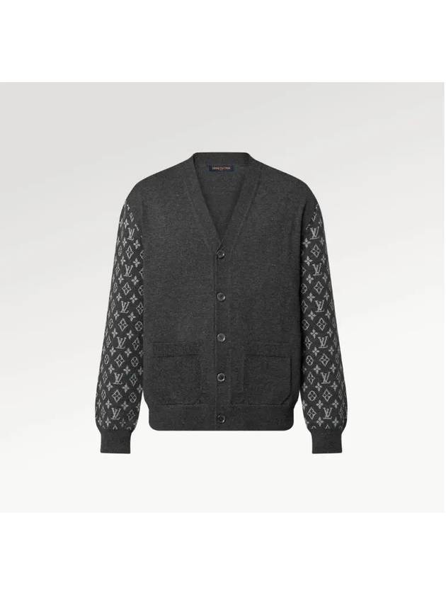 Monogram Men's Cashmere Knit Cardigan - LOUIS VUITTON - BALAAN 1