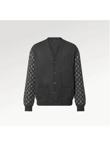 Monogram Men's Cashmere Knit Cardigan - LOUIS VUITTON - BALAAN 1