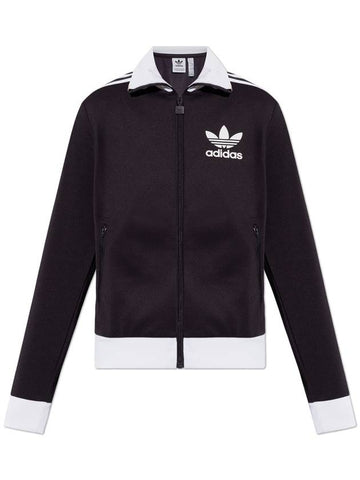 ADIDAS Originals Zip-up Sweatshirt, Women's, Purple - ADIDAS ORIGINALS - BALAAN 1