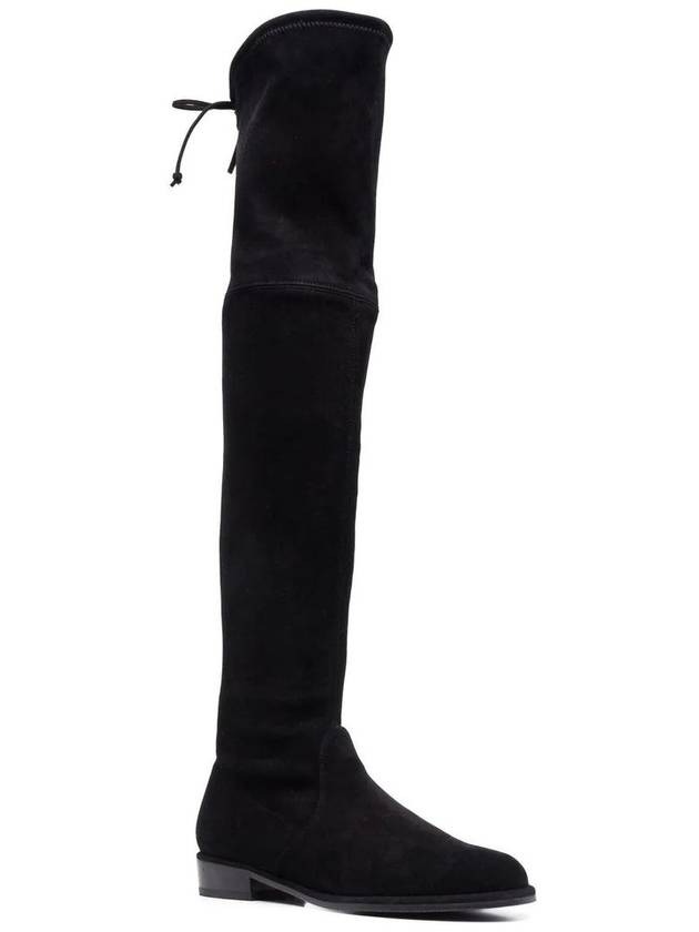 Stuart Weitzman Lowland Stretch Suede Over The Knee Boots - STUART WEITZMAN - BALAAN 2