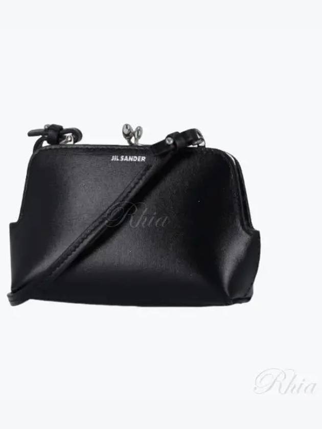 Goji Micro Shoulder Bag Black - JIL SANDER - BALAAN 2