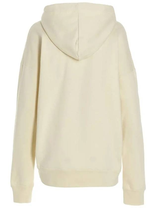 Mansel Logo Print Hoodie Vanilla - ISABEL MARANT - BALAAN 4