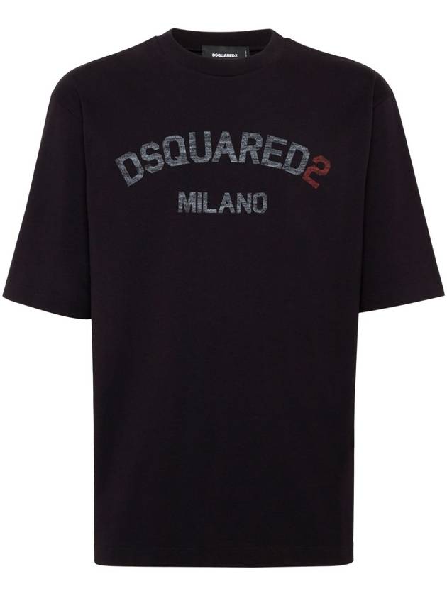 Dsquared2 T-shirts and Polos Black - DSQUARED2 - BALAAN 1