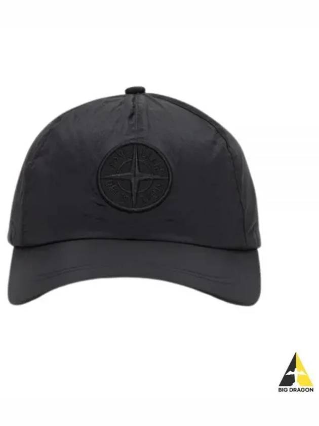 Nylon Logo Ball Cap Black - STONE ISLAND - BALAAN 2