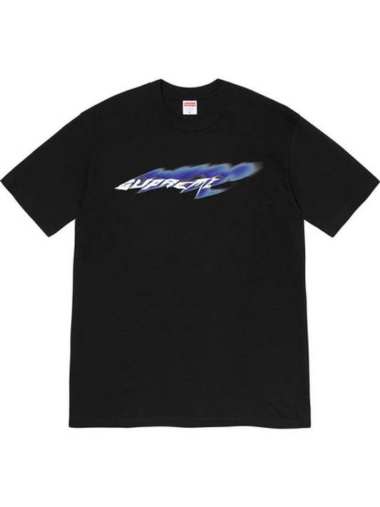 Wind T shirt Black Supreme Tee - SUPREME - BALAAN 1