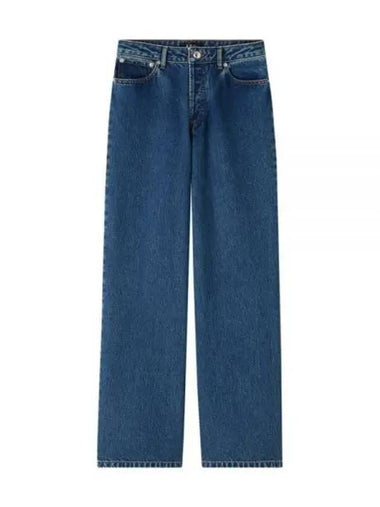 APC Elizabeth Denim Jeans COGUT F09181 IAB - A.P.C. - BALAAN 1