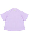 C23MJP006W Shirring Short Sleeve Anorak Outerwear Lilac - CHUCUCHU - BALAAN 2