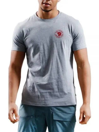 Men's 1960 Logo T Shirt Grey - FJALL RAVEN - BALAAN 2