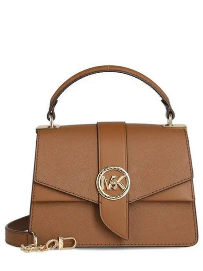 Greenwich Mini Leather Cross Bag Brown - MICHAEL KORS - BALAAN 2